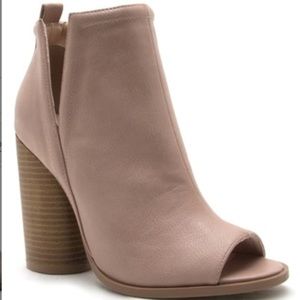 Nude booties size 7